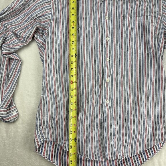 Neiman Marcus Exclusive Men’s Shirt Size Medium Tailored USA Long Sleeve Button - Picture 5 of 8